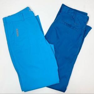 Nike Golf Blue Dri Fit Pants Bundle